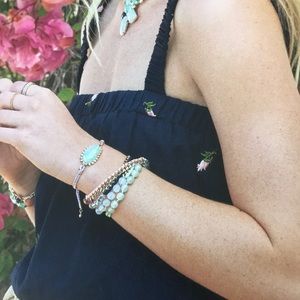 Chloe + Isabel Jewelry - 💌 Bead + Ribbon Wrap Bracelet Chloe + Isabel Jewelry - 💌 Bead + Ribbon Wrap Bracelet